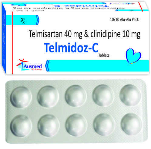 Telmisartan 40 Mg. + Cilindipine  10mg./telmidoz-c