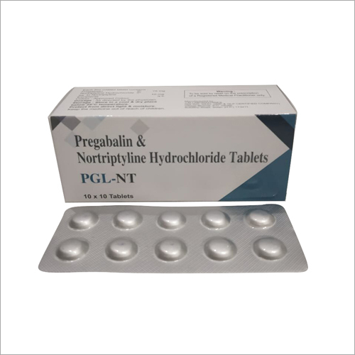 Pregabalin And Nortriptyline Hydrochloride Tablets