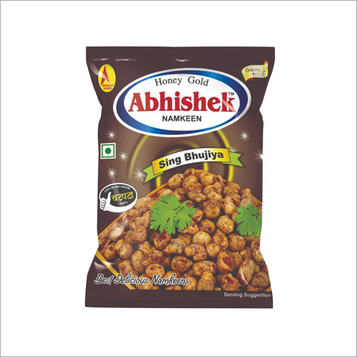 Sing Bhujiya Namkeen - Small Size, Spicy & Salty Flavor | Easily Digestible, Made with High-Quality Ingredients using Innovative Technology