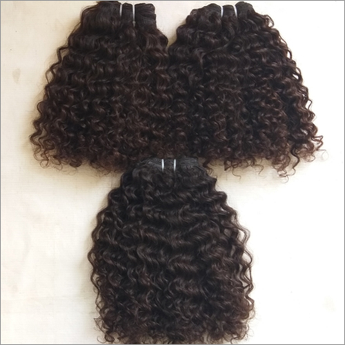 Single donor Tight Curly Human Hair