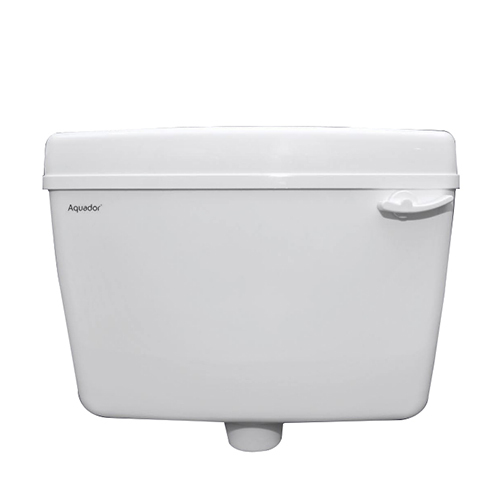 Classic Single Flush Cistern - Color: White