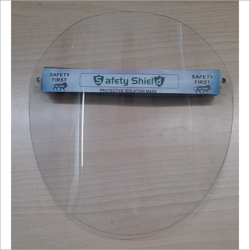 600 Micron Flip Model Face Shield - Plastic Material, Reusable Design , Adjustable Elastic Strap for Eye & Face Protection