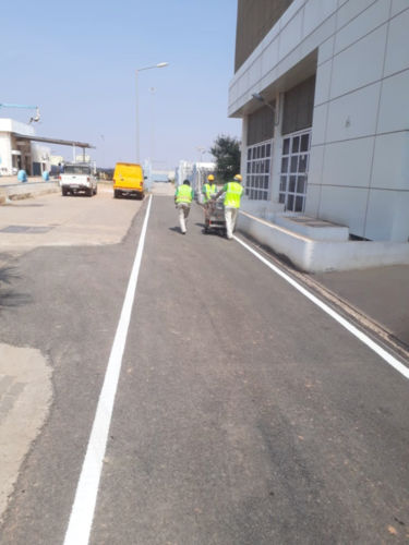 Thermoplastic Road Marking