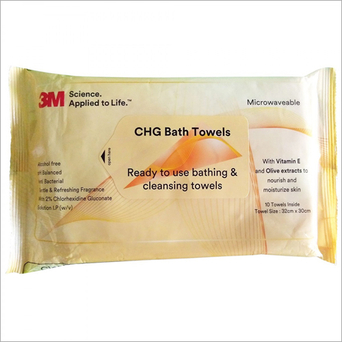 3M CHG Bath Towels By CONEMED HEALTHCARE PRIVATE LIMITED