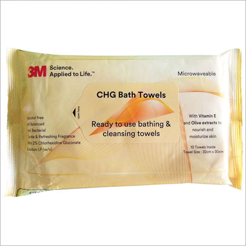 3M CHG Bath Towels