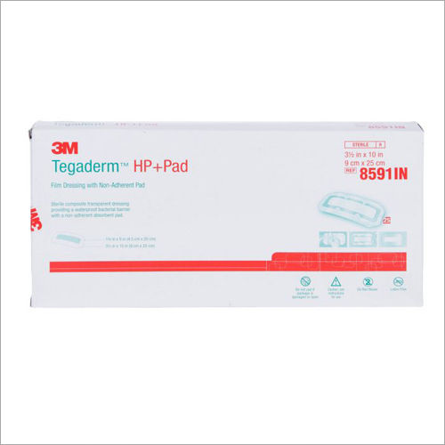 3m Tegaderm Hp Transparent Dressing Pad and Pad 8591in (Pack of 25)
