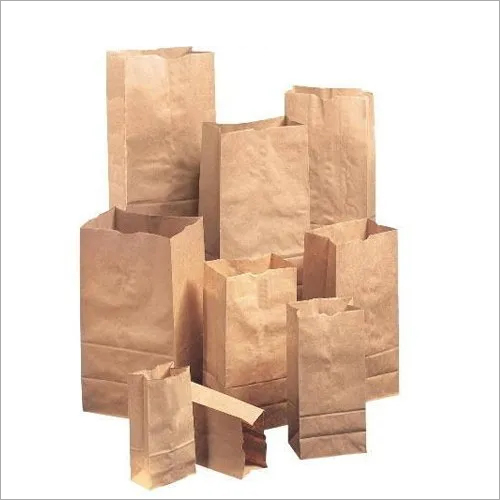 Brown Paper Grocery Pouches