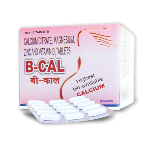 Calcium Citrate Magnesium Zincand Vitamin D Tablets