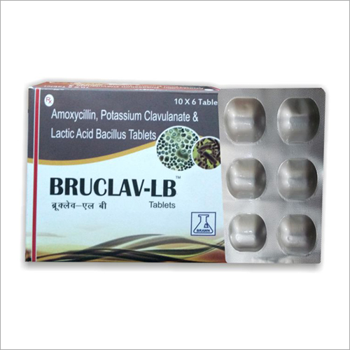 Amoxycillin Potassium Clavulanate And Lactic Acid Bacillus Tablets