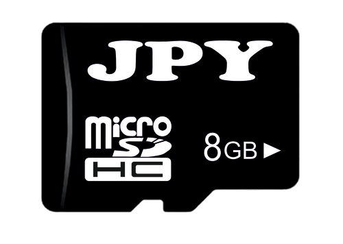 Jpy 8gb Memory Card With 6 Month Guarantee