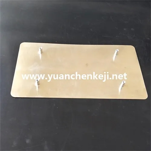 Sheet metal parts For Non-standard Electrode Copper Sheet