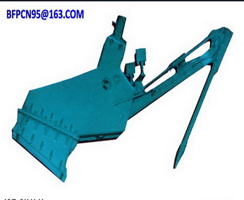 Slag-blocking machine