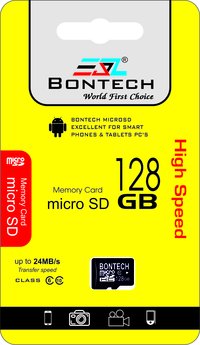 BONTECH 128GB MEMORY CARD WITH 6 MONTH WARRANTY