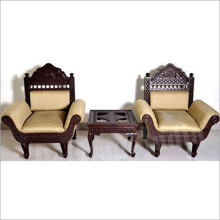 Wooden Sofa Set