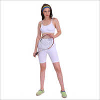 Active Wear - Cotton Lycra 4-Way Stretch, Adjustable Transparent Straps | Non-Wired, Medium Support, Moisture Wicking for Sports Activities