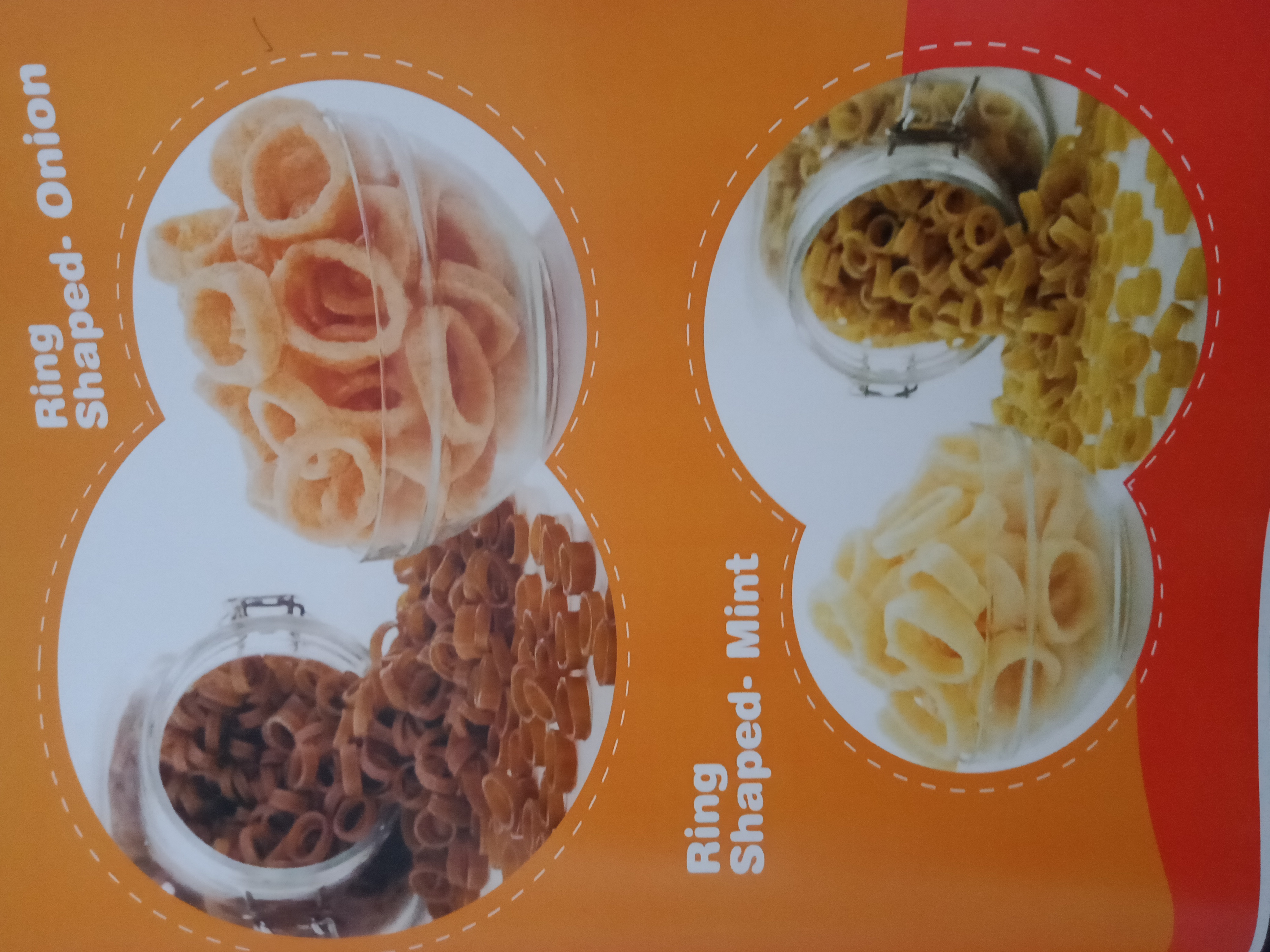 2D ,3D Papad, PANI PURI, POTATO BASED