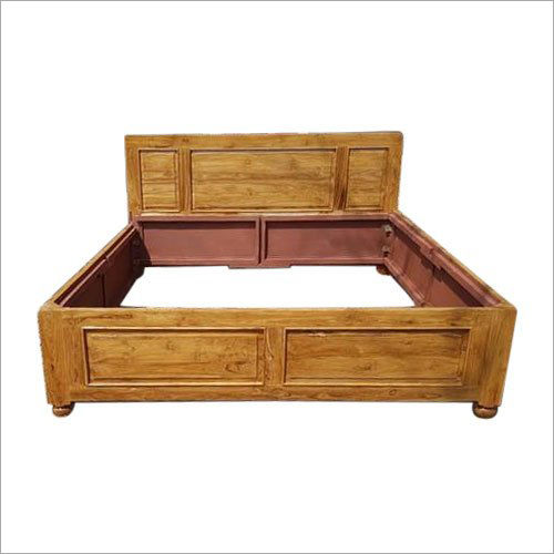 Sagwan Wooden Bed Frame