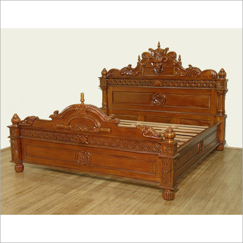 Modular Wooden Bed By BIHAR TIMBER
