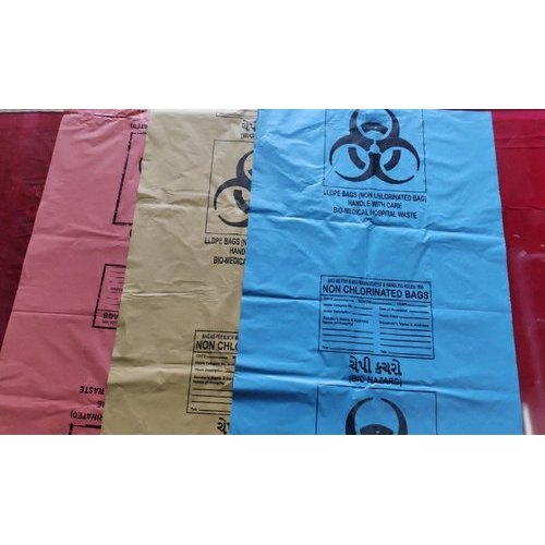 Biohazard Garbage Bag By KISHOR PLASTIC