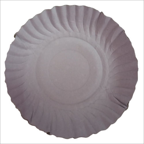 White Duplex Paper Plate