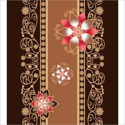 Brown Printed Mink Blanket