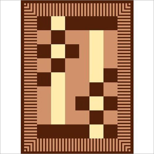 Brown Printed Polar Blanket