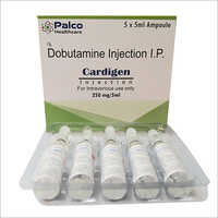 Dobutamine Injection I.p - 5x5ml Ampoule Pack, Liquid Form - Suitable For All, Administered By Continuous Infusion