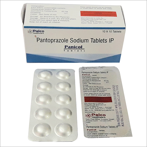Pantoprazole Sodium Tablets IP - 10x10 Blister Pack | General Medicines Suitable for All Store in Cool and Dry Place Dosage as Directed