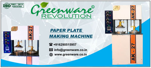 Hydraulic Piston Paper Plate Machine