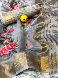 Linen Silk Sarees