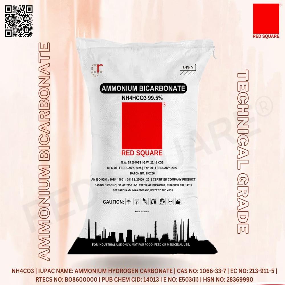 Ammonium Bicarbonate - Technical Grade - RED SQUARE