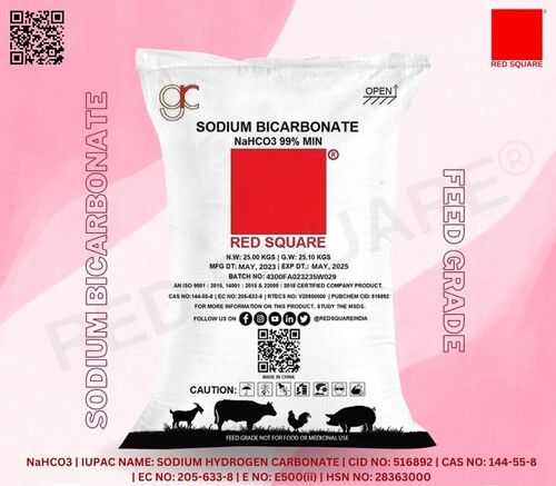 Sodium Bicarbonate - Feed Grade - RED SQUARE