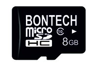 BONTECH 8GB MEMORY CARD WITH 6 MONTH WARRANTY