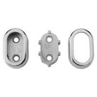 Oval Pipe Bracket (Concealed)