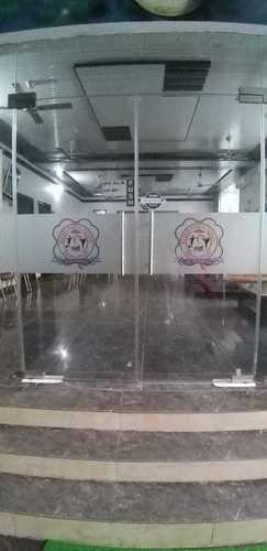 Glass partition