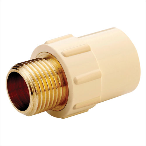 Winmax Cpvc Brass Male Threaded Adapter - Color: Yellow