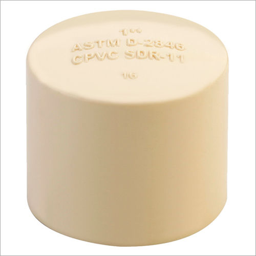 Winmax Cpvc End Cap - Color: Cream