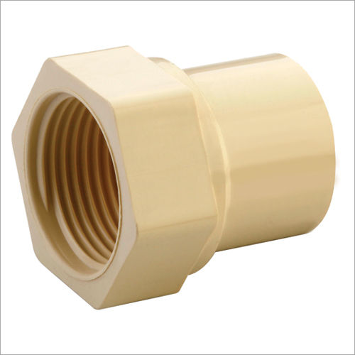 Winmax Cpvc Threaded Female Adapter - Color: Cream