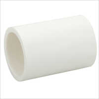 Upvc Coupler - Upvc Material, 1/2 Inch To 2 Inch Size, White Color - Round Design For Efficient Shaft Connection And Power Transmission