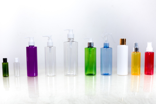 Plastic Cylindrical Bottles