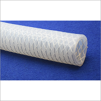 Platinum Cured Silicon Hose Tube With Braiding Wire By AS POLYMERS ENTERPRISES