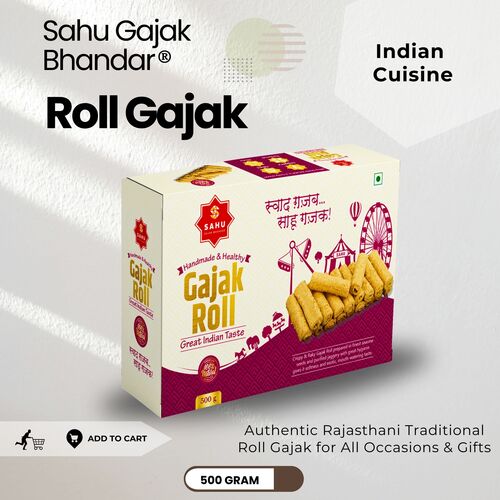 Crispy & Flaky Gajak Roll