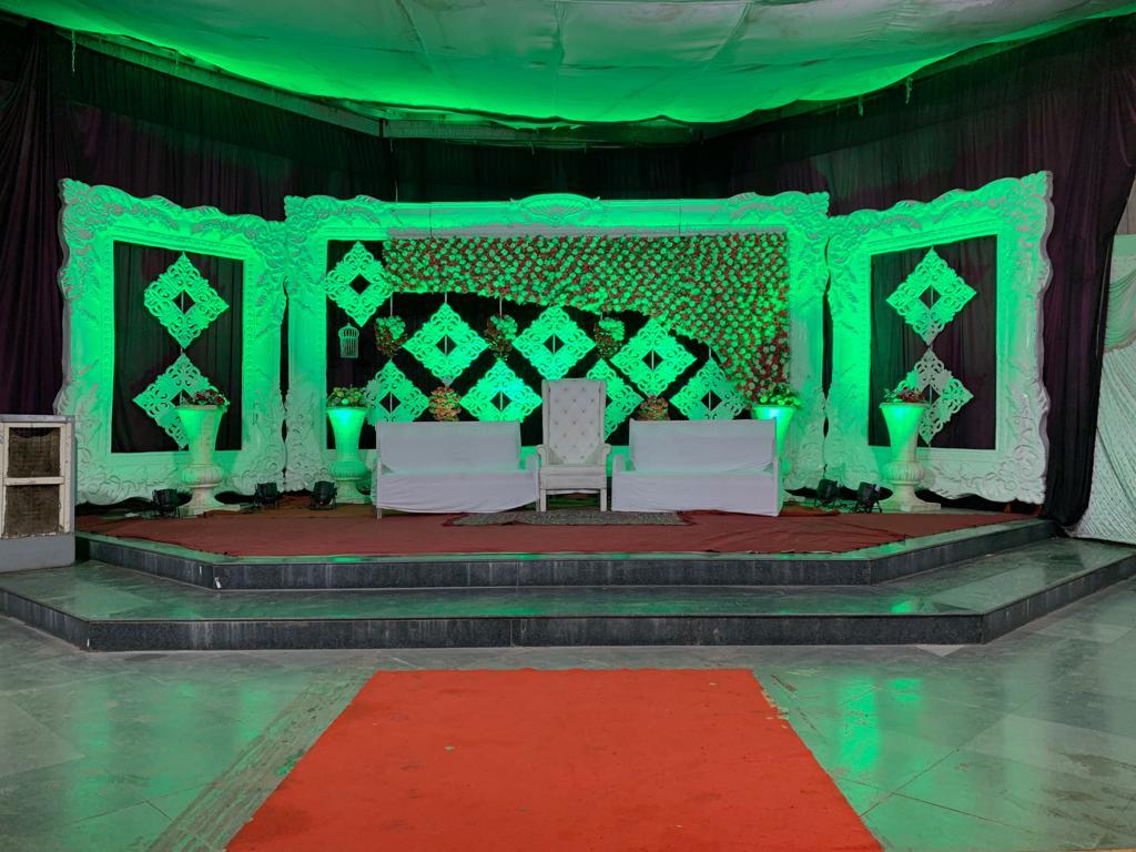 Modern Type Wedding Stage