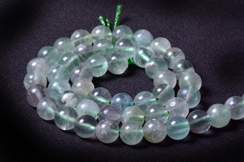 Green Fluorite Beads