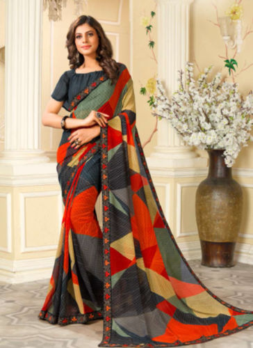 Chiffon Saree