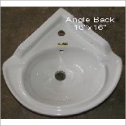 16x16 Inch Corner Wash Basin