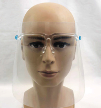 Disposable Full Face Isolation Shield Anti Fog Transparent Splash Protecived Full Face Shiled