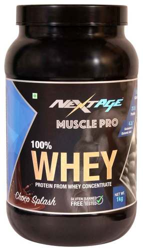 Nextage Muscle Pro 1kg Whey Protein Concentrate Dosage Form: Powder