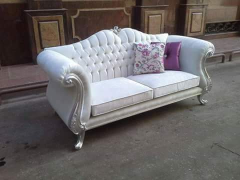 Medieval Style Wooden Sofa