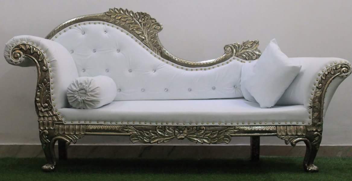 Medieval Style Wooden Sofa